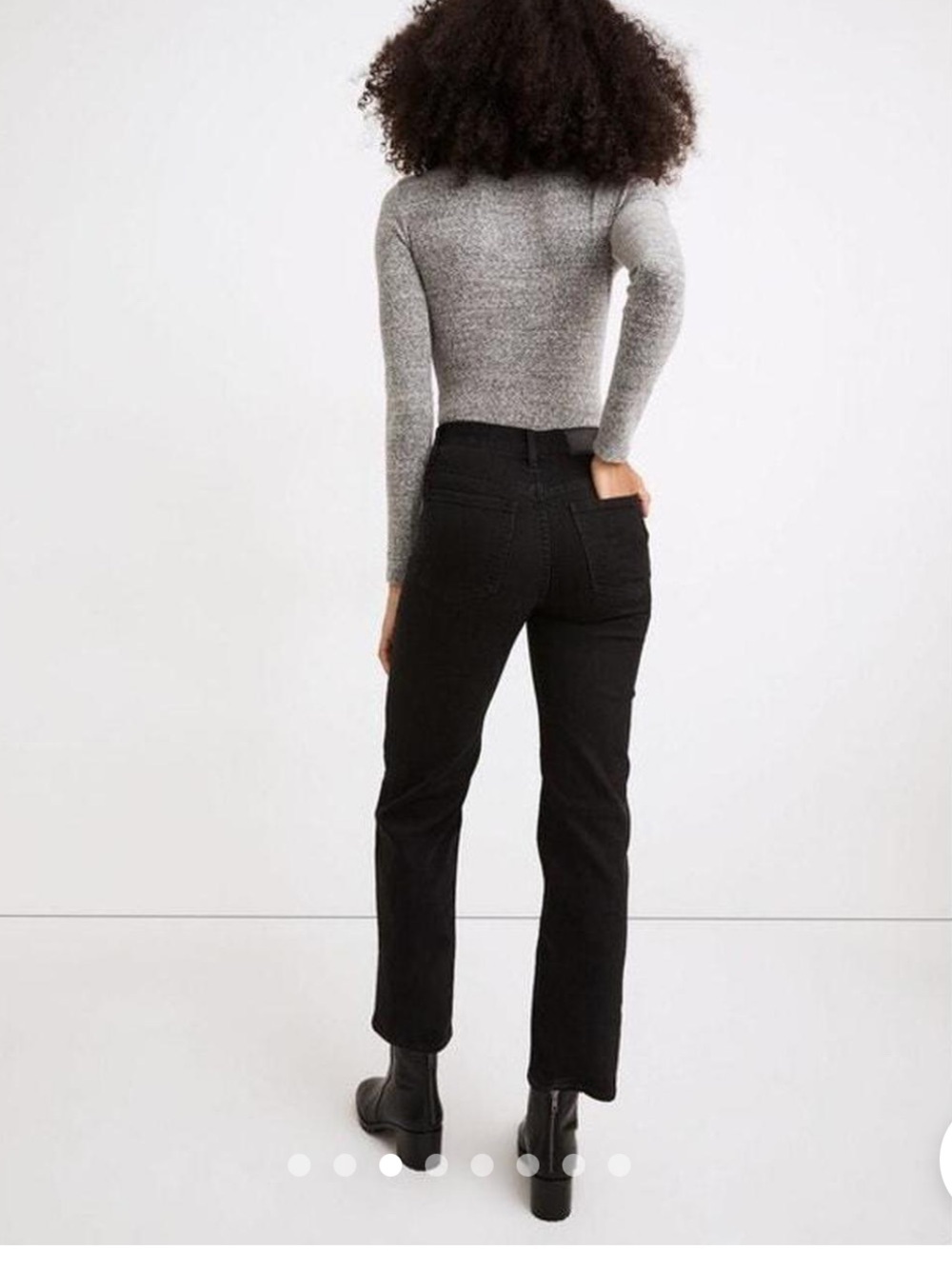 Madewell slim wide leg crop jeans size 26 new with tags